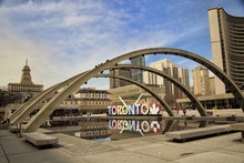 Colorful Toronto Sign In Toronto, Canada