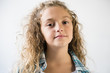 © JGI/Jamie Grill/Blend Images - Portrait of confident Caucasian girl