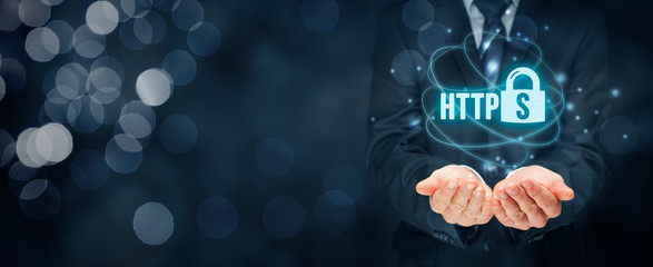 HTTPS concept