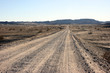 Long distance cycling on remote and deserted gravel roads, Sonoran Desert, Baja California Norte, Mexico