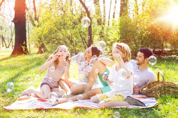 Canvas Print - Family time