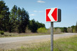 © tka4 - Red road turn indicator