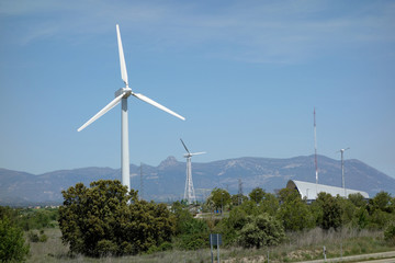 wind turbine in Spain