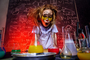 Wall Mural - dirty little scientist