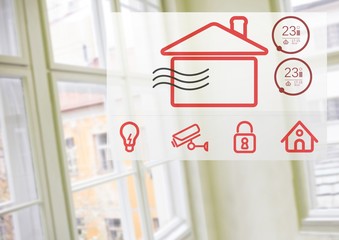 Poster - Home automation system App Interface