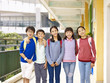 © imtmphoto - portrait of a group of asian elementary school children