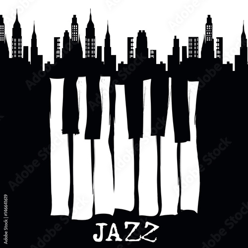 Obrazy Jazz  plakat-muzyki-jazzowej