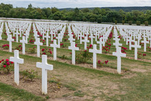 First World War Memorial Cemetery In Verdun, France