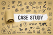 Case Study / Papier mit Symbole