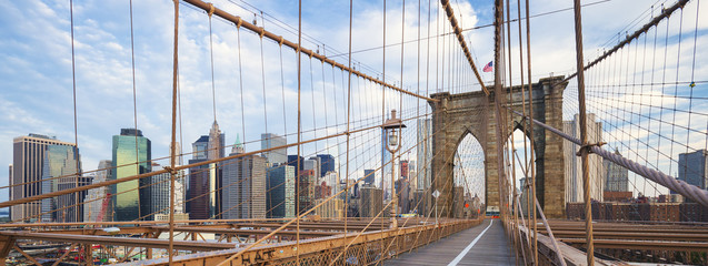 Wall Mural - New York City Brooklyn Bridge in Manhattan