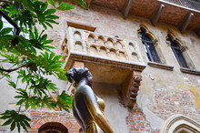 Romeo And Juliet Balcony In Verona, Italy