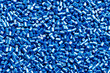 blue plastic resin ( Masterbatch ) background
