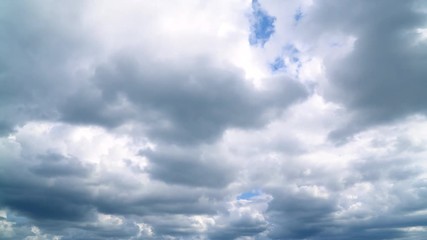 Wall Mural - timelapse of the cloudy sky