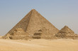 Pyramid of Menkaure and the Queens Pyramids
