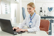 © Yakobchuk Olena - Busy female oculist in work