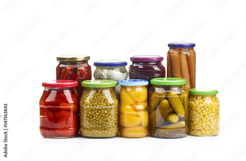 Stock-Foto „Konservengläser“