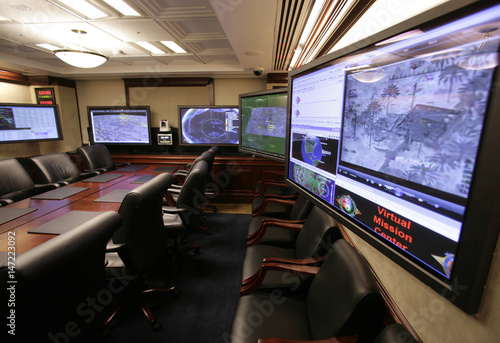 The Newly Renovated White House Situation Room Complex In
