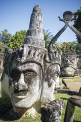 Wall Mural - LAOS VIENTIANE XIENG KHUAN BUDDHA PARK