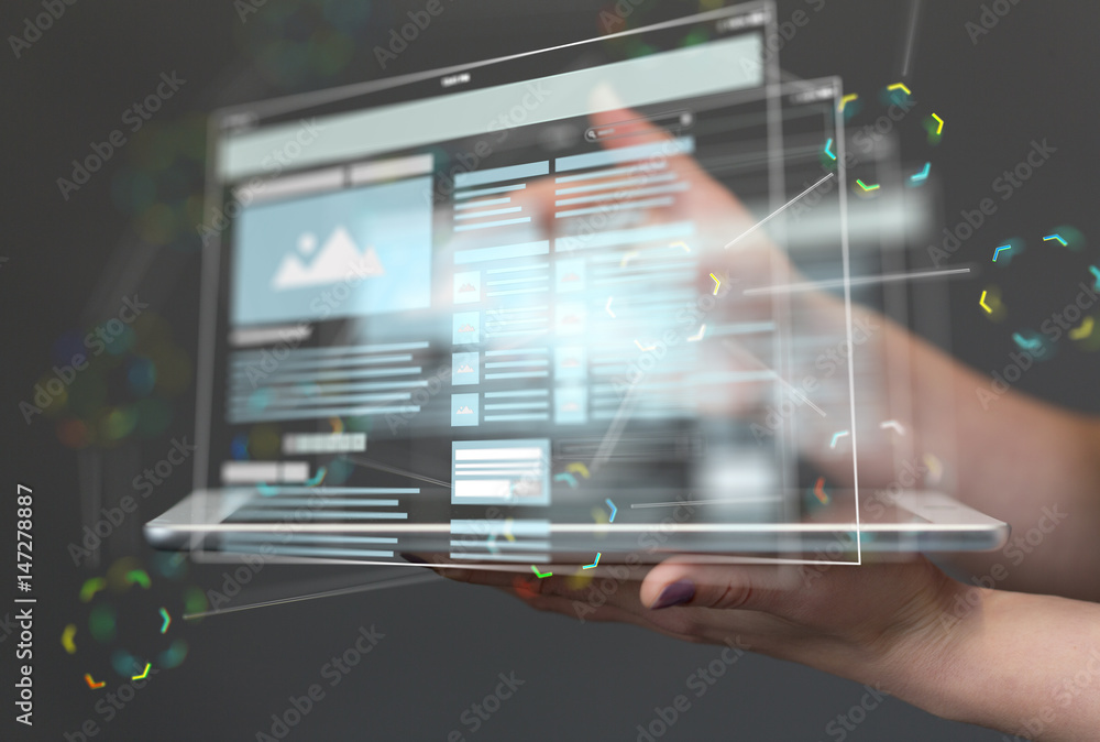 X Web Interface web interface Stock Photo | Adobe Stock