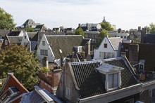 Roofs Of Houses In Amsterdam