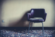 Abandoned Vintage Chair - Objects And Places Lost In Time
