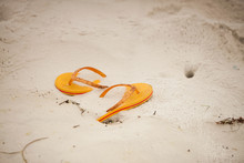 Flip Flops In Sand