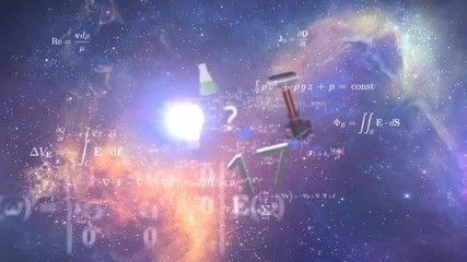 Canvas Print - words electricity, magnetism, optics. abstract backgrounds,abstract matrix like background. star fie