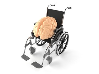 Poster - Wheelchair with brain