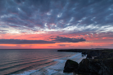 Sticker - Bedruthan steps