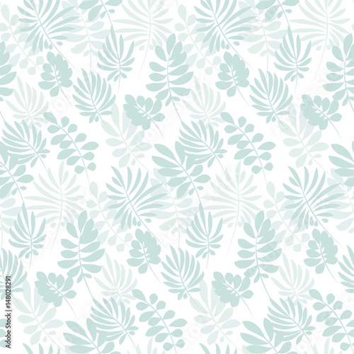 Tropical tender image on wh...