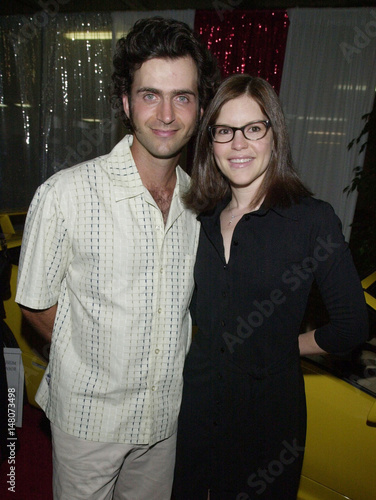 Musician Dweezil Zappa And Actress Lisa Loeb Arrive At The