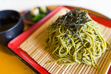 Green tea soba