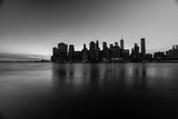 Fototapeta Miasto - NYC Skyline B&W