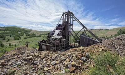 Gold mine, Colorado