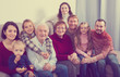 © JackF - Positive family making numerous photos