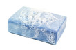 blue natural soap