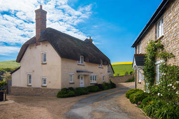 Wall Mural - Thatched Cottage English Village House 