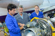 © auremar - Students working on aircraft component