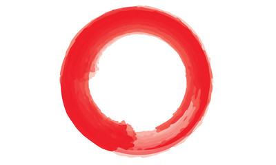 Red circle