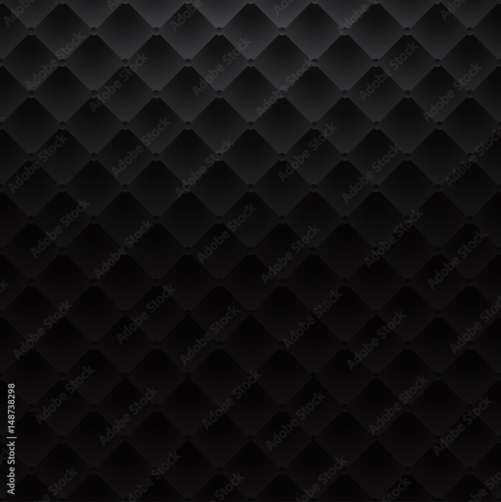 black square luxury pattern sofa texture background - obrazy, fototapety, plakaty 