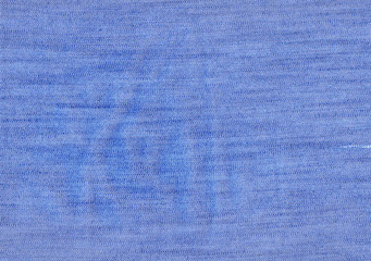 Blue jeans cloth texture.