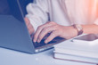 © tippapatt - Businessman working on laptop computer