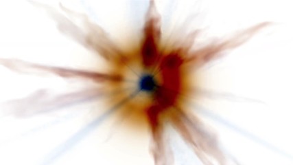 Wall Mural - 4k Abstract power explosion energy halo fire rays laser vortex universe.
