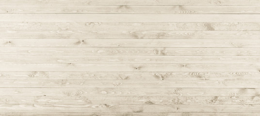 Poster - White wood texture background surface with old natural pattern. Light grunge surface rustic wooden table top view