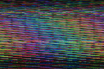 Wall Mural - digitale stoerung / abstrakter hintergrund einer digitalen stoerung.