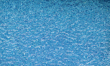 Water Ripples Over Blue Tiled Floor Of Swimming Pool, View From Above