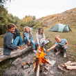 © Tatyana Gladskih - Children in the camp by the fire