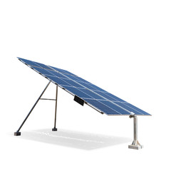 Poster - solar panel isolated