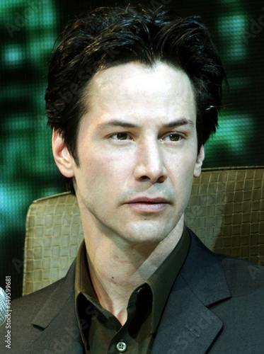 Actor Keanu Reeves Attends A News Conference Promoting The Movie The Matrix Revolutions In Tokyo N Buy This Stock Photo And Explore Similar Images At Adobe Stock Adobe Stock