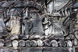 old khmer art carvings bas-relief